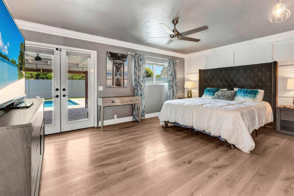 Huntington Beach, Ac, Pool, Hot Tub, Detached Office, Close To Beach, Outside Entertaining Area Exteriör bild
