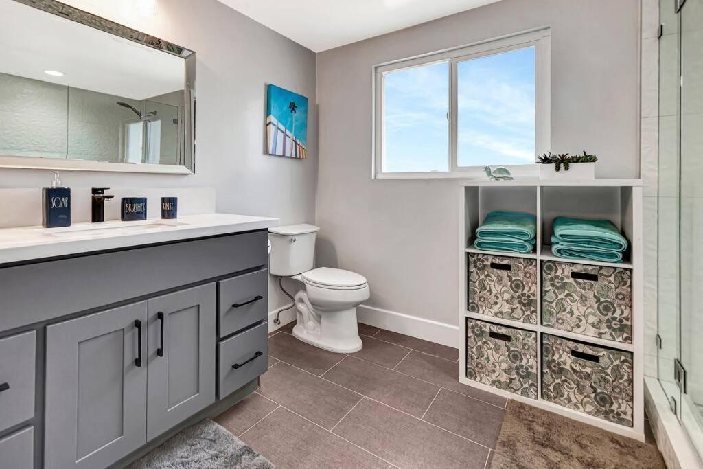 Huntington Beach, Ac, Pool, Hot Tub, Detached Office, Close To Beach, Outside Entertaining Area Exteriör bild