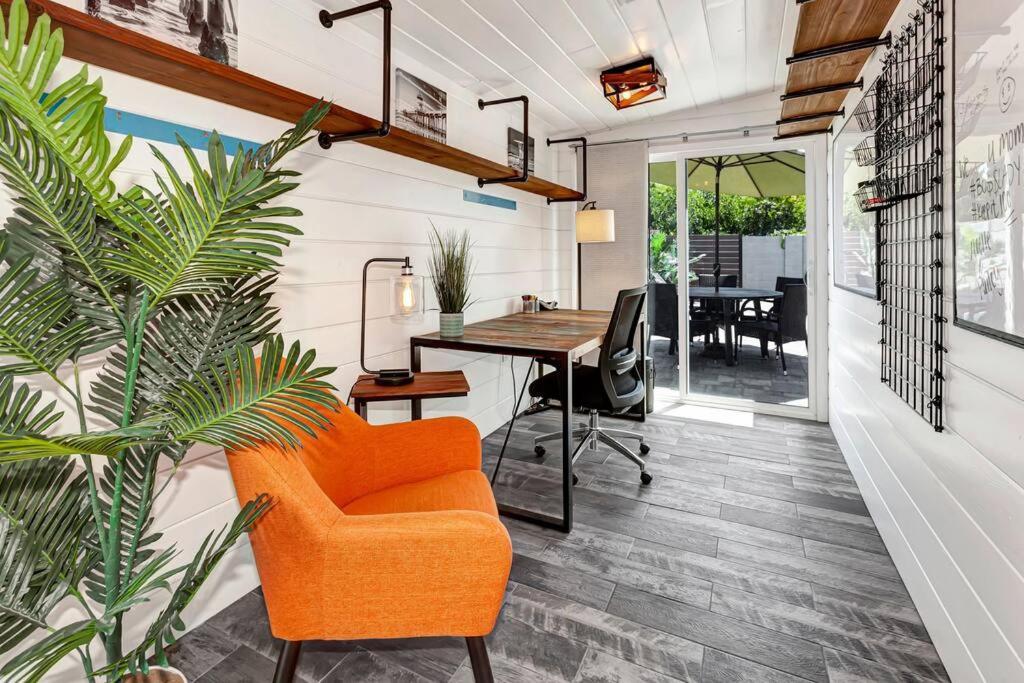 Huntington Beach, Ac, Pool, Hot Tub, Detached Office, Close To Beach, Outside Entertaining Area Exteriör bild