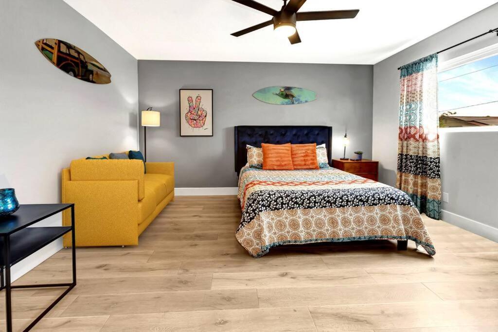 Huntington Beach, Ac, Pool, Hot Tub, Detached Office, Close To Beach, Outside Entertaining Area Exteriör bild